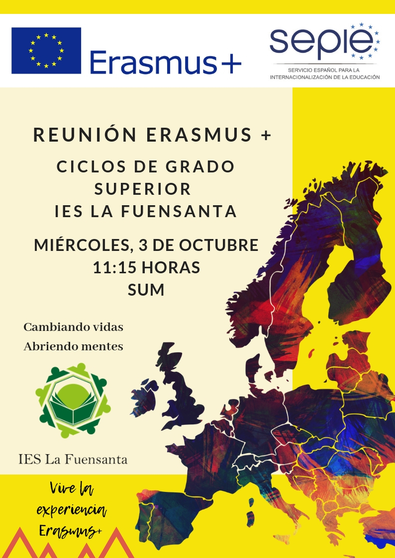 Reunion Erasmus 2018 19