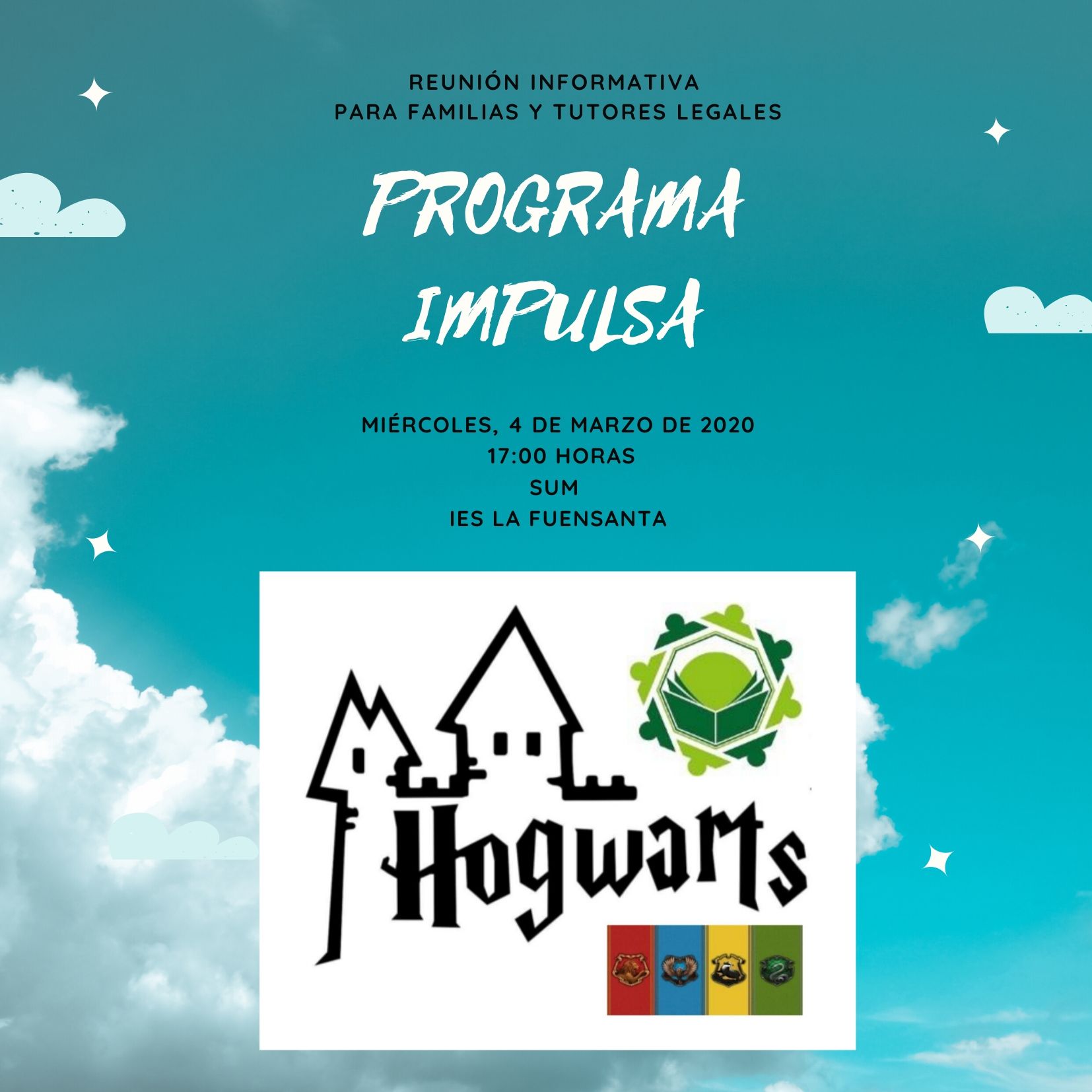 Reunión informativa familias 4 marzo