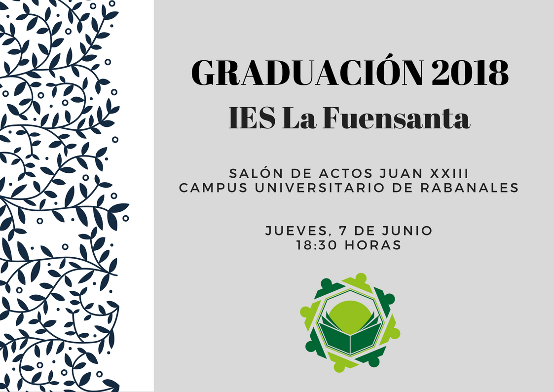 Cartel graduacion 2018